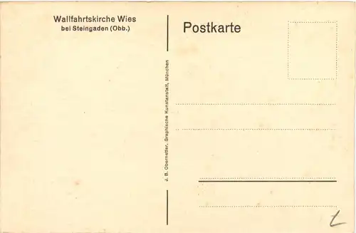 Wies b. Steingaden, Wallfahrtskirche, Mittelschiff -547892