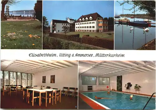 Utting am Ammersee, div. Bilder Mutterkurheim, Elisabetheim -547786