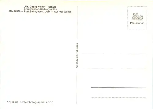 Wies b. Steingaden, Kath. Landvolkshochschule Dr. Georg Heim -547972