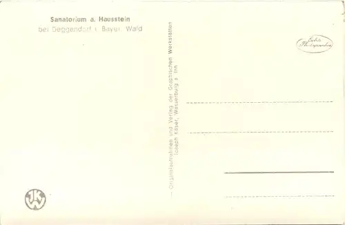 Deggendorf, Sanatorium am Hausstein, Speisesaal -548068