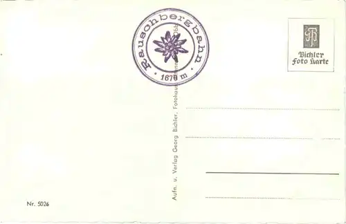 Ruhpolding, Rauschbergbahn-Cafe Taubenhaus -548284