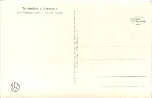 Deggendorf, Sanatorium am Hausstein, Liegehütte -548066