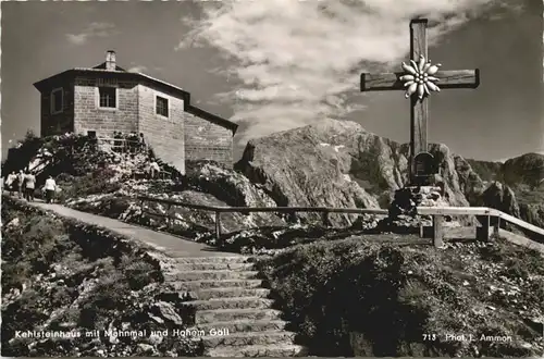 Kehlsteinhaus mit Mahnmal und Hohem Göll -548106