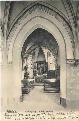 Fritzlar, Kreuzgang, Kreuzkapelle -548196