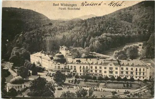 Bad Wildungen, Fürstl. Badehotel -548474