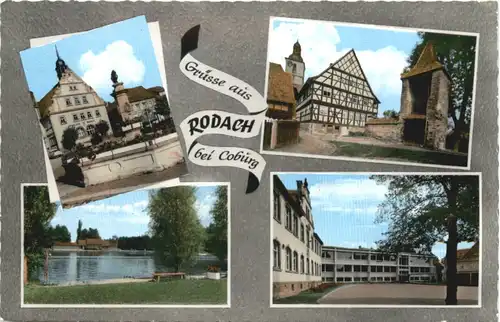 Grüsse aus Rodach bei Coburg, div. Bilder -548242