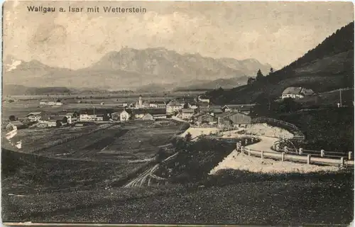 Wallgau an der Isar, mit Wetterstein -548376