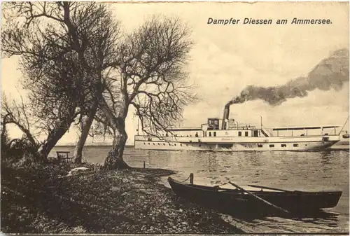 Dampfer Dissen am Ammersee -548512