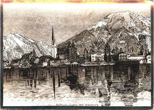 Rottach-Egern mit Wallberg -548370
