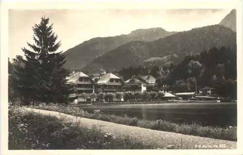 Königsee, Hotel Schiffmeister mit Kehlstein -548426