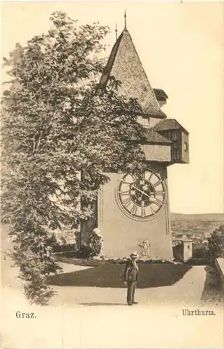 Graz, Uhrturm -548390