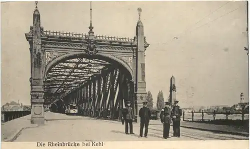 Kehl, die Rheinbrücke -548438