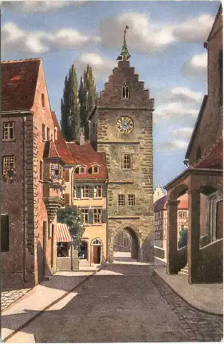 Ueberlingen, das Franziskanertor -548482