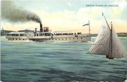 Dampfer Dissen am Ammersee -548520