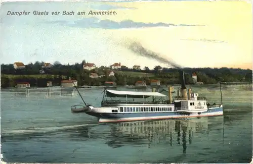 Buch am Ammersee, Dampfer Gisela -548690