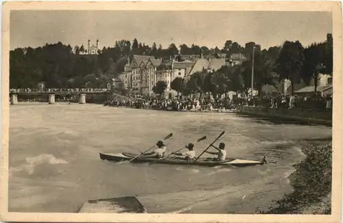 Bad Tölz, Faltbootfahrer -549014