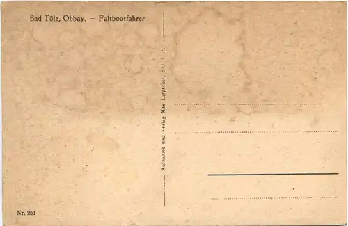 Bad Tölz, Faltbootfahrer -549014