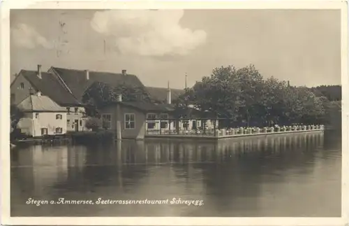 Stegen am Ammersee, Seeterrassenrestaurant Schreyegg -549032