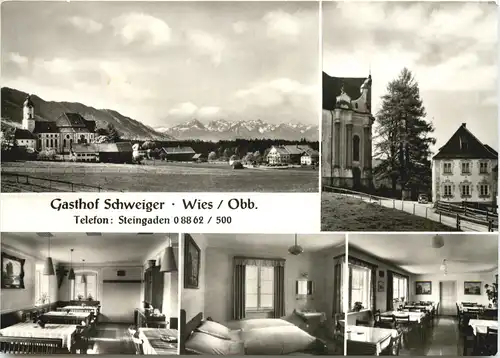 Wies b. Steingaden, Gasthof Schweiger, div. Bilder -548906