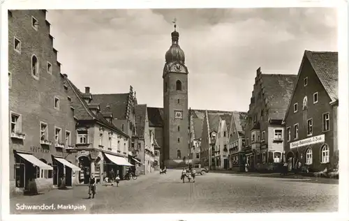 Schwandorf, Marktplatz -548918