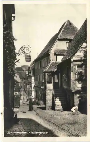 Wimpfen, Klostergasse -548930