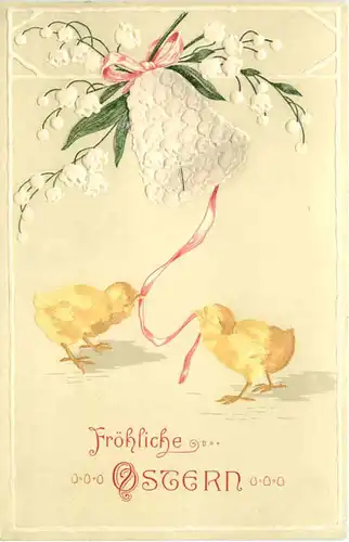Ostern - Prägekarte -686054