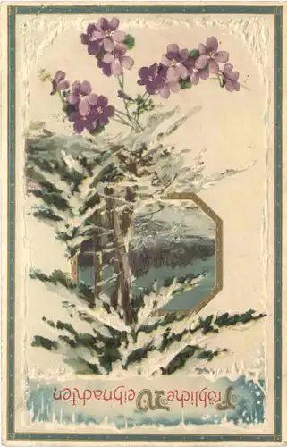 Weihnachten - Prägekarte -685970