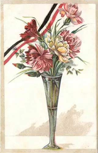 Glückwunsch - Prägekarte - Patriotisch -685990