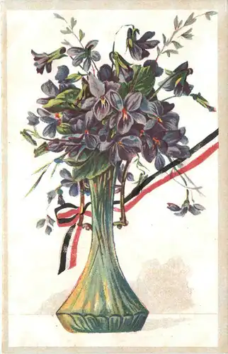 Glückwunsch - Prägekarte - Patriotisch -685992