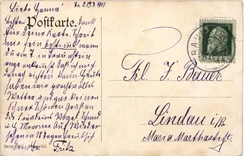 Fuchs - Künstler Ak Müller -686044