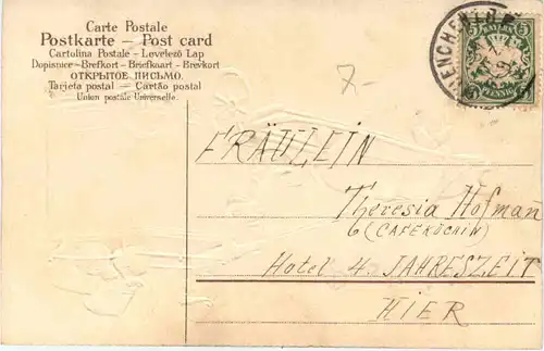 Neujahr - Schwein Kutsche -686300