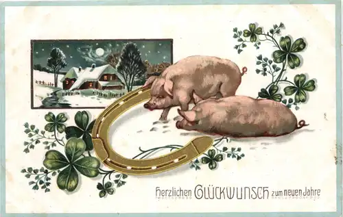 Neujahr - Schwein -686296