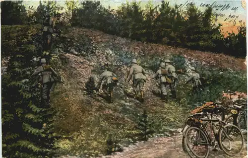 Radfahrer Patrouille -686470