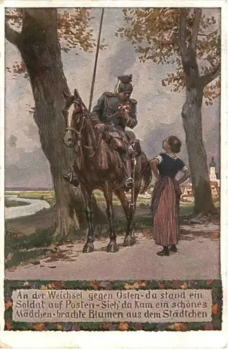 An der Weichsel gegen Osten - Feldpost 2. Inf Regt -686490