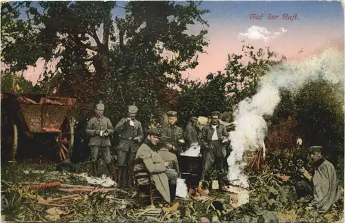 WW1 Auf der RAst -686530