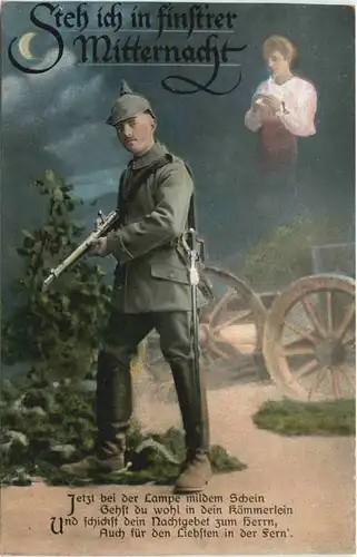 Steh ich in finstrer Mitternacht -686472