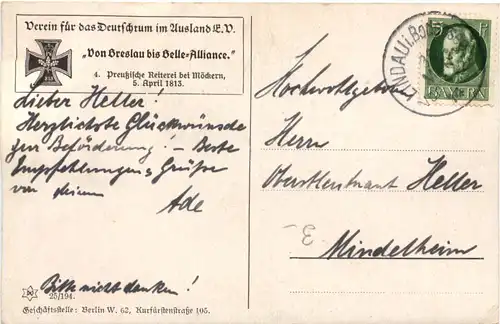 Preussische Reiterei bei Möckern -686442