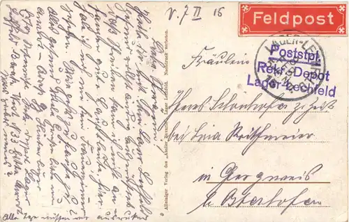 Truppen Übungsplatz Lager Lechfeld -686426