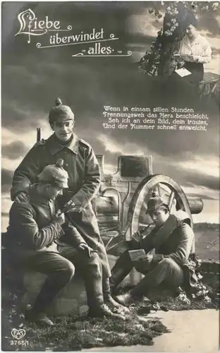 Liebe überwindet alles - Feldpost -686496