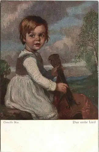Künstler Ak Corneille Max - Das erste Lied -686680