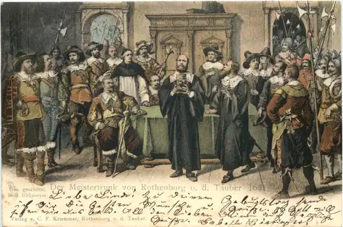 Der Meistertrunk von Rothenburg o. d. Tauber -686592