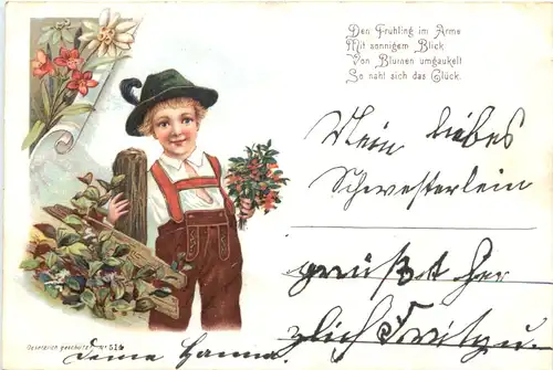 Kind - Den Frühling im Arme -686738