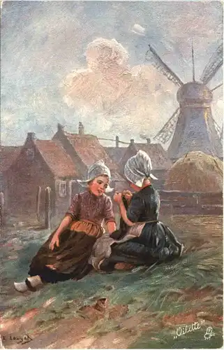 Kind mit Tauben -686722