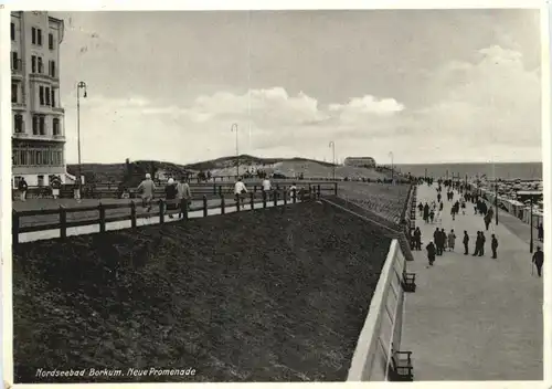 Nordseebad Borkum - Neue Promenade -686814