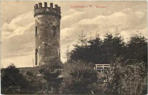 Lübbecke i. W. - Wartturm -686964