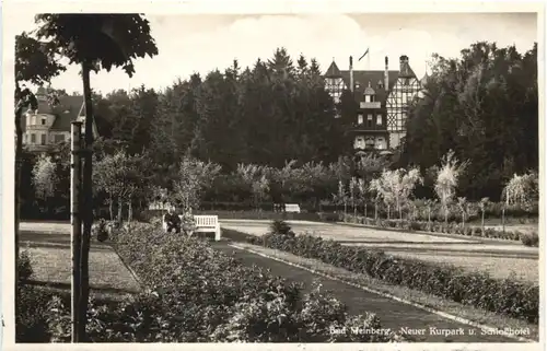 Bad Meinberg - Neuer Kurpark und Schlosshotel -686846