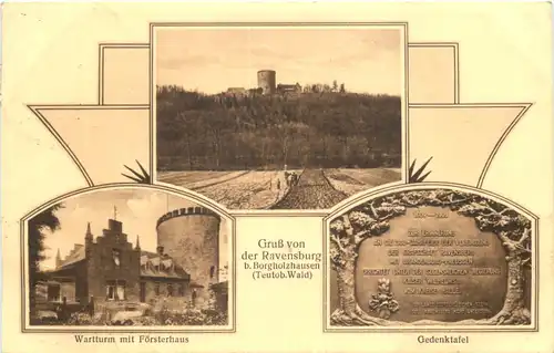 Gruss von der Ravensbvurg bei Borgholzhausen -686978