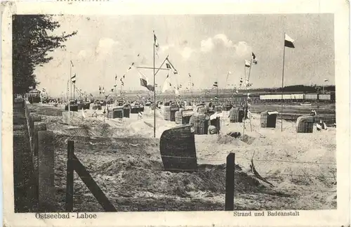 Ostseebad Laboe - Strand und Badeanstalt -687120