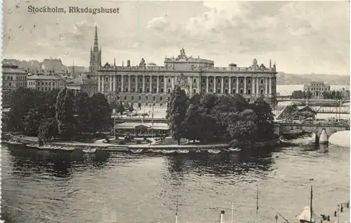 Stockholm - Riksdagshuset -687068