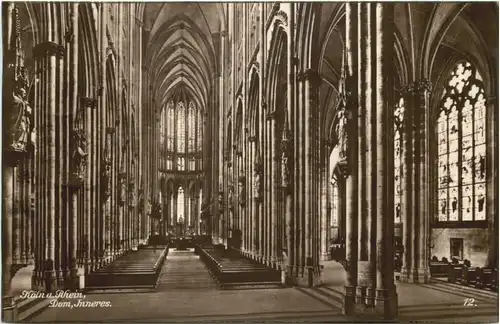 Köln - Dom Inneres -687064